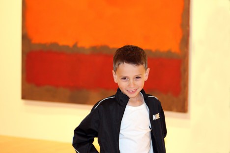 me in front of a Mark Rothko